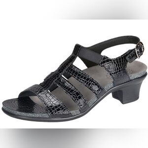 SAS Allegro Black Shoes Size 7M